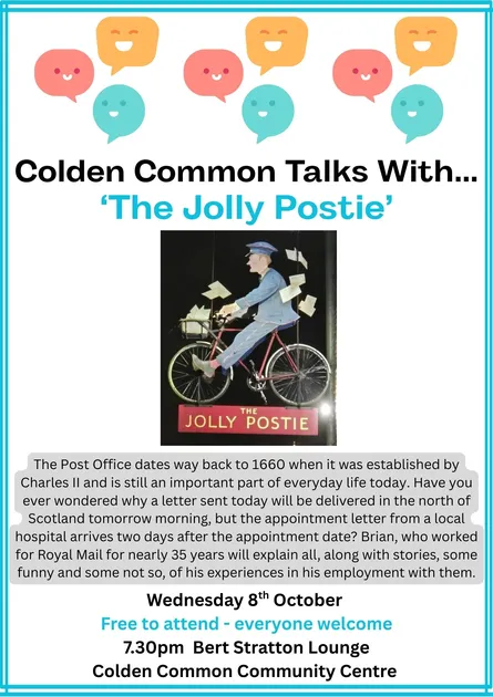 Colden Common Talks With... The Jolly Postie