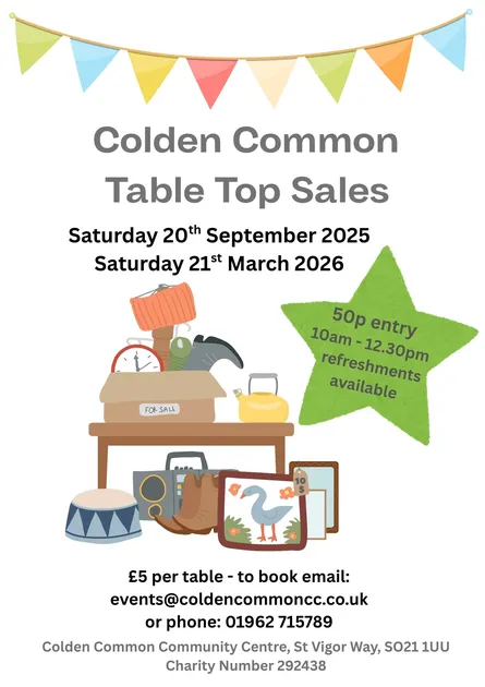 Table Top Sale