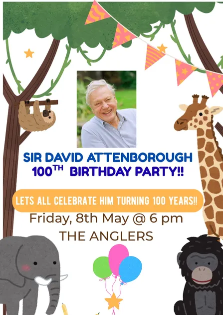 Sir David Attenborough 100th Birthday Party