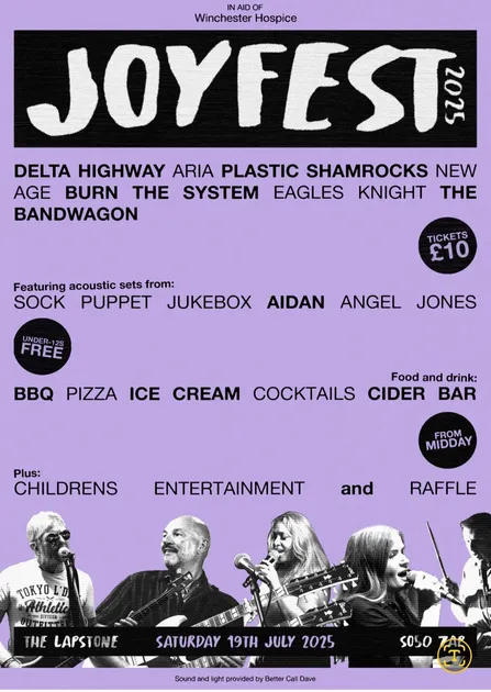 JoyFest in aid of Winchester Hospice
