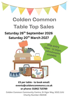 Table Top Sale Image
