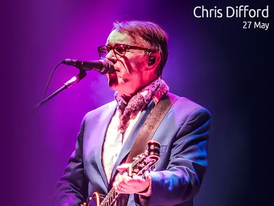 On sale 05 15 Co-Founder of Squeeze: Chris Difford Image