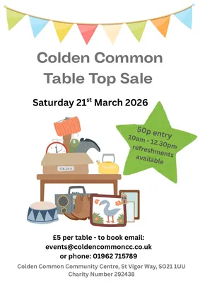 Table Top Sale Image