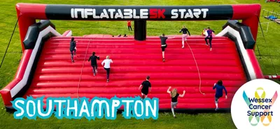 Wessex Cancer Support - 5k Inflatable Obstacle course Image