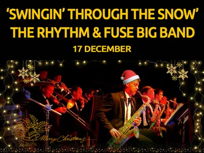 'Swingin' Through the Snow': The Rhythm and Fuse Big Band Image
